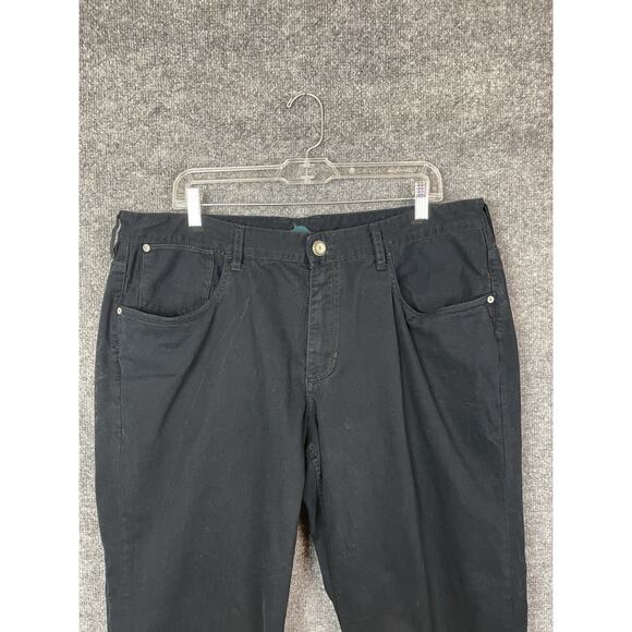 Tommy Bahama Pants Men's 38X32 Coast Island authentic 5 pockets Black $148 - Picture 2 of 14